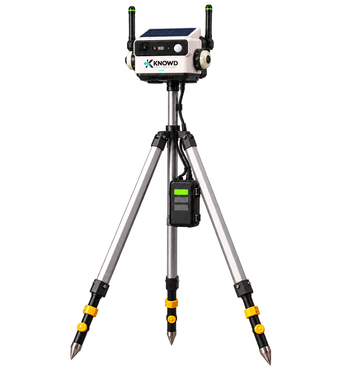 3xF Smarter Kit concept hardware with sensing unit and tripod